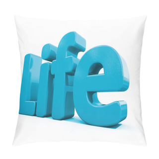 Personality  3d Word Life Pillow Covers
