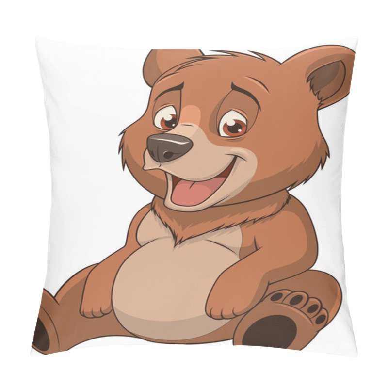 Personality  Little Funny Bear Pillow Covers