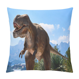 Personality   Tyrannosaurus Rex In The Dino Park Algar Pillow Covers