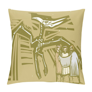 Personality  Paleontologists Pterodactyl Fossil Pillow Covers