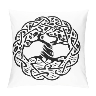 Personality  Celtic Tree Of Life Pillow Covers