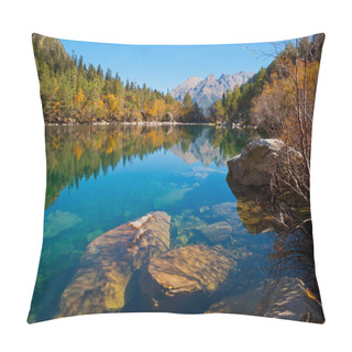 Personality  Third Baduk Lake, Dombay, Autumn. Pillow Covers
