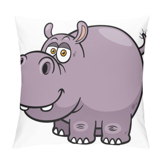 Personality  Hippopotamus Pillow Covers