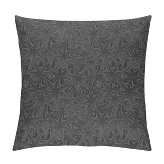 Personality  Black Seamless Star Pattern Background Pillow Covers