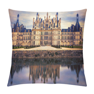 Personality  Chambord Castle - Greatest Masterpiece Of Renaissance Architecture,Loire Valley,France. Pillow Covers