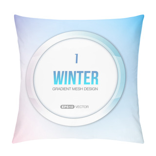 Personality  Four Seasons. Winter Pillow Covers