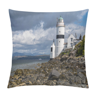 Personality  Cloch Point Lighthouse Pillow Covers