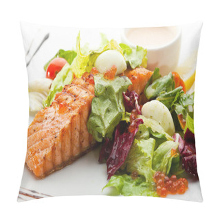 Personality  Salmon Steak Pillow Covers