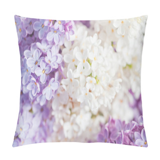 Personality  Lilac Background Pillow Covers