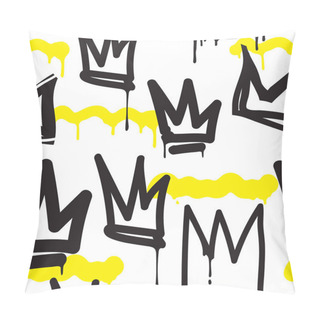 Personality  Seamless Pattern Graffiti Pillow Covers