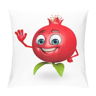 Personality  Cartoon Character Of Pomegranate Fruit Pillow Covers