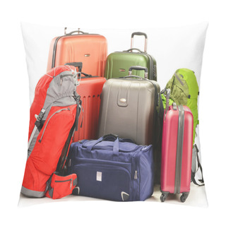 Personality  Luggage Consisting Of Large Suitcases Rucksacks And Travel Bag Pillow Covers