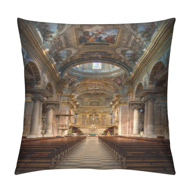 Personality  Baroque Basilica Finale Ligure Italy pillow covers