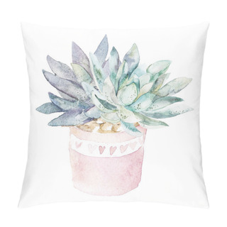 Personality  Succulent Home Plant. Pillow Covers