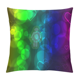 Personality  Valentine Raster Background With Space For Sample Text Pillow Covers