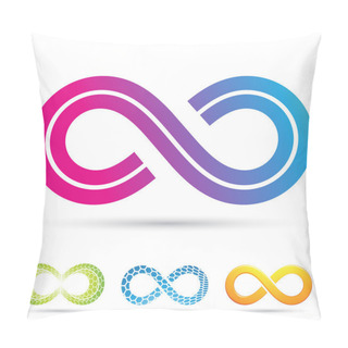 Personality  Retro Style Infinity Symbol Pillow Covers