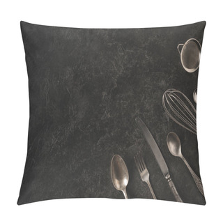 Personality  Vintage Silverware And Baking Utensils  Pillow Covers