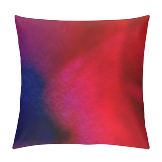 Personality  Red, Blue, And Violet Swirls Pillow Covers