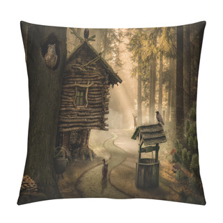 Personality  Fairy Witch House Pillow Covers