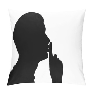 Personality  Quiet Please Pillow Covers