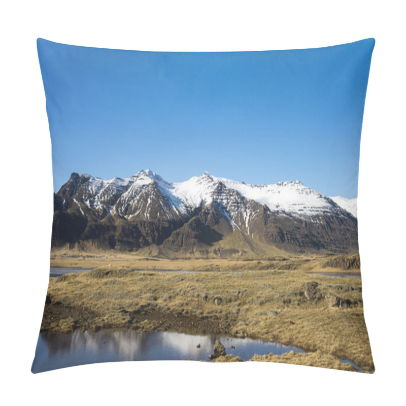 Personality  Mountains And Lakes, Iceland Pillow Covers