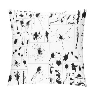 Personality  Ink Splatters Pillow Covers