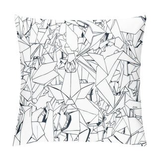 Personality  Origami Background Pillow Covers
