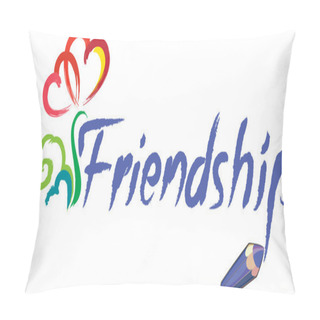 Personality Friendship Pillow Covers