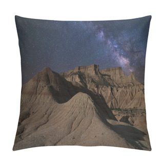 Personality  Milky Way Desert At Night Pillow Covers