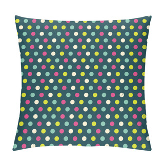 Personality  Seamless Vector Abstract Geometric Dots Pattern Design Pillow Covers