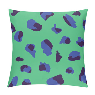 Personality  Seamless Pattern Design With Abstract Animal Print Style Shapes Pillow Covers