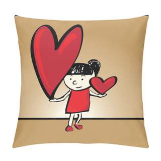 Personality  Who Loves You More? Pillow Covers