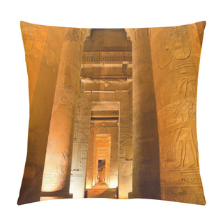Personality  Column In Sobek Temple Pillow Covers