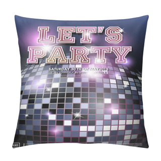 Personality  Gorgeous Dance Party Poster Design  Pillow Covers