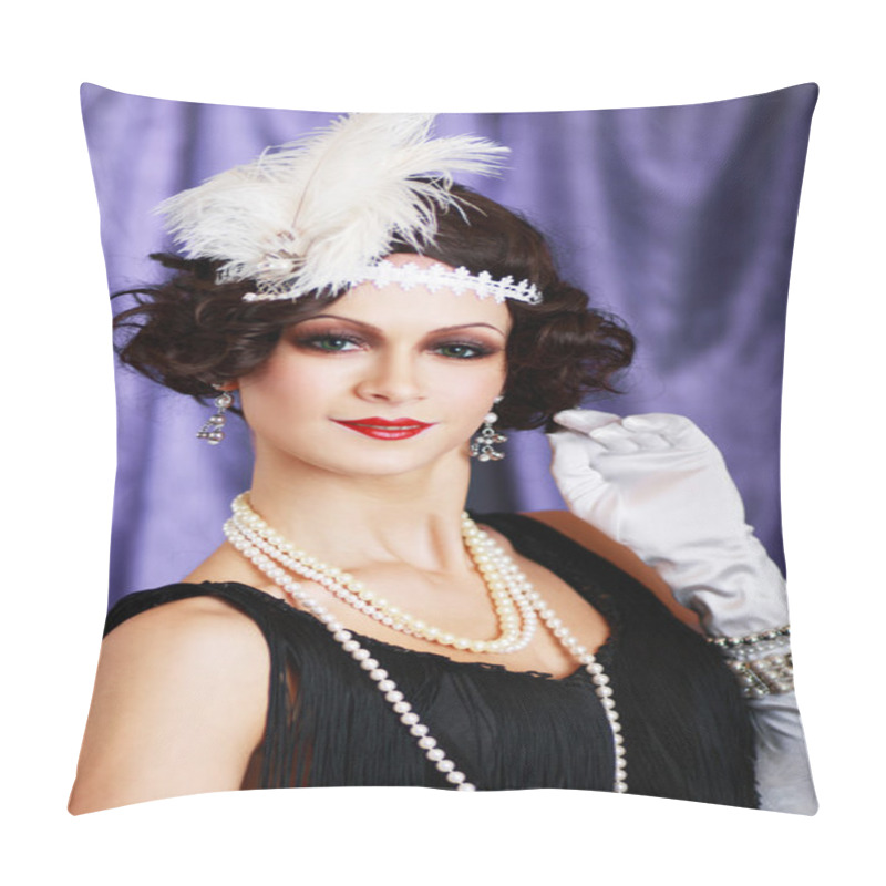 Personality  retro flapper style pillow covers