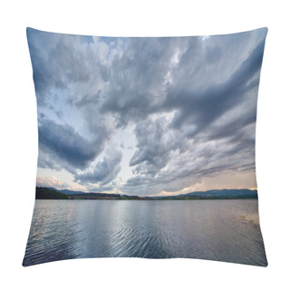 Personality  Sunset On Lake Pillow Covers