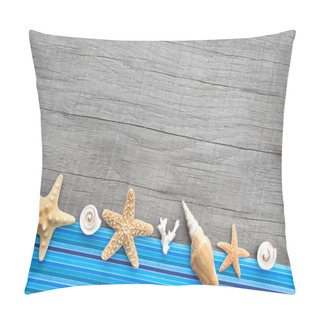 Personality  Seashells And Starfishes Pillow Covers