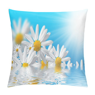 Personality  Spring Flowers Background Pillow Covers