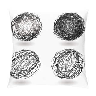 Personality  Scribble Nest Variation Pillow Covers