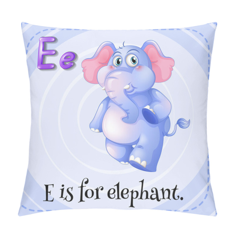 Personality  Letter E pillow covers