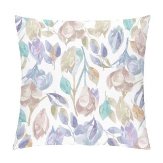 Personality  Sketched Flower Print In Bright Colors. Pillow Covers