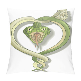Personality  Snake Love Pillow Covers