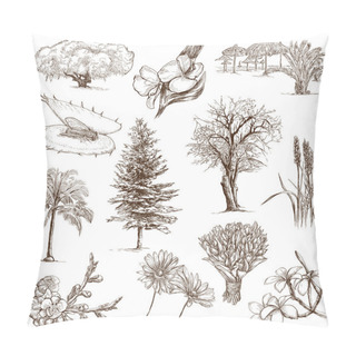 Personality  Flowers, Trees And Plants No. 2 Pillow Covers