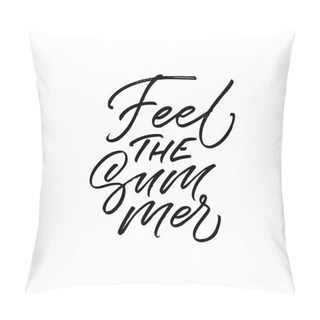 Personality  Feel The Summer Card. Pillow Covers