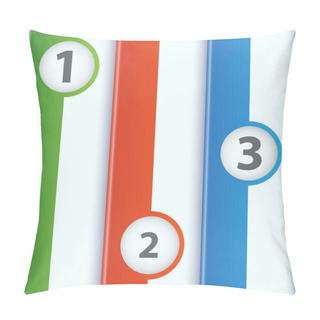 Personality  Vector Background With Numbers. Pillow Covers