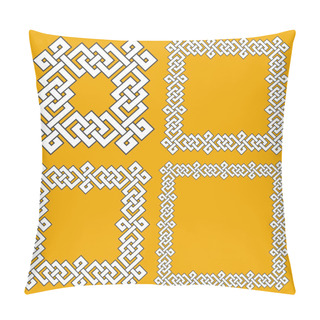 Personality  Square Decorative Elements For Design Pillow Covers