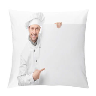 Personality  Cook With Blank Board Pillow Covers