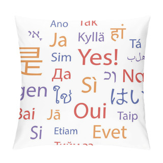 Personality  Yes Translate Pillow Covers