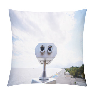 Personality  Coin Operated Binocular  Pillow Covers