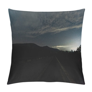 Personality  Stars Shine In Dark Forest At Night  Pillow Covers